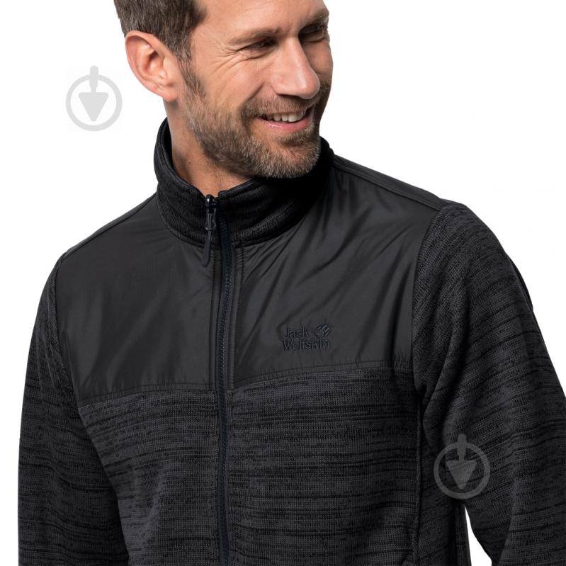 Джемпер Jack Wolfskin AQUILA JACKET MEN 1704591-6000 р. XL чорний - фото 4