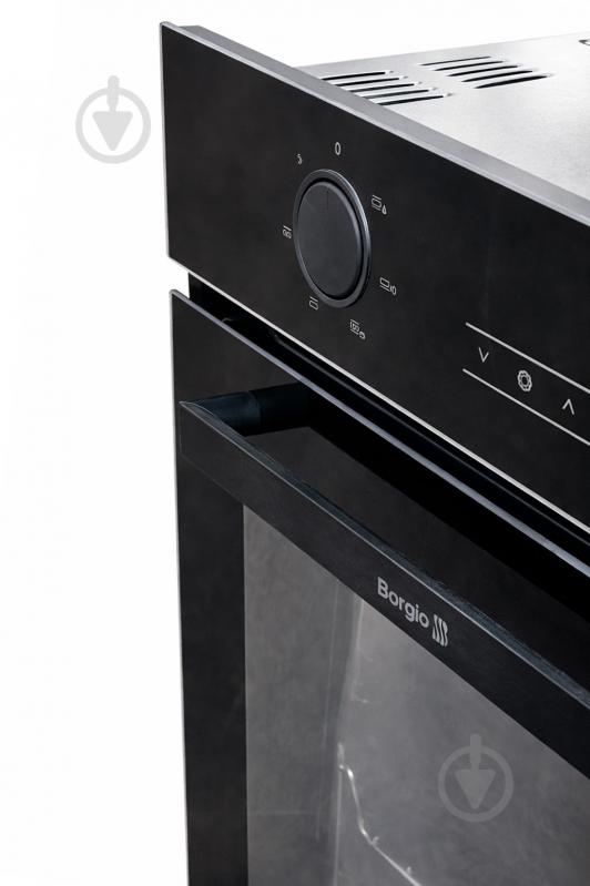 Духова шафа Borgio OMS 206.01 P Black Glass - фото 9