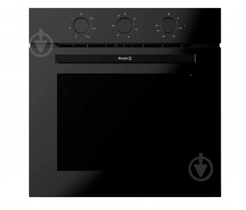 Духовой шкаф Borgio OBS 206.01 P Black Glass - фото 4