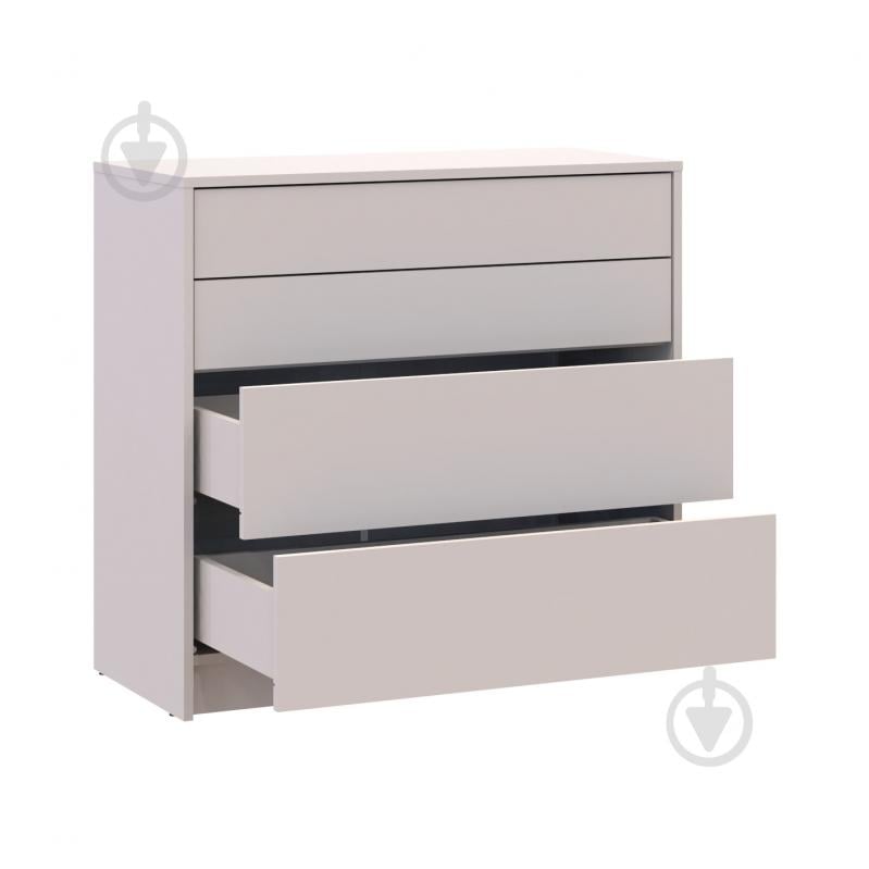 Комод Doros Дэйл 4Ш 900x850x410 мм кашемир/кашемир - фото 6