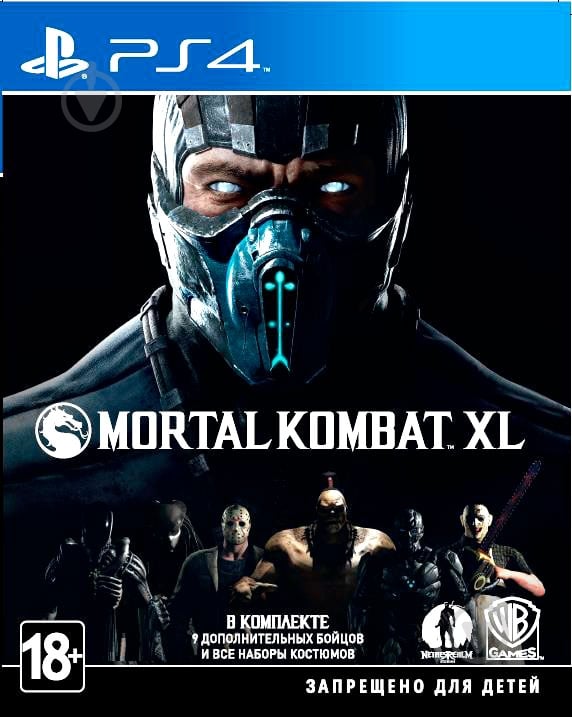 Игра Sony Mortal Kombat XL (PS4, русские субтитры) - фото 1 Игра Sony Mortal Kombat XL (PS4, русские субтитры) - фото 1
