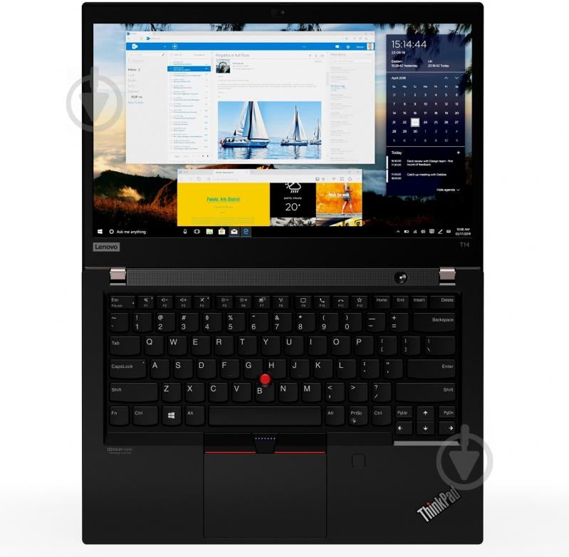 Ноутбук Lenovo ThinkPad T14 14 (20S00058RT) black - фото 14