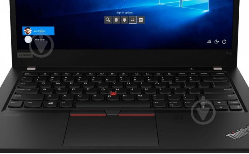 Ноутбук Lenovo ThinkPad T14 14 (20S00058RT) black - фото 15