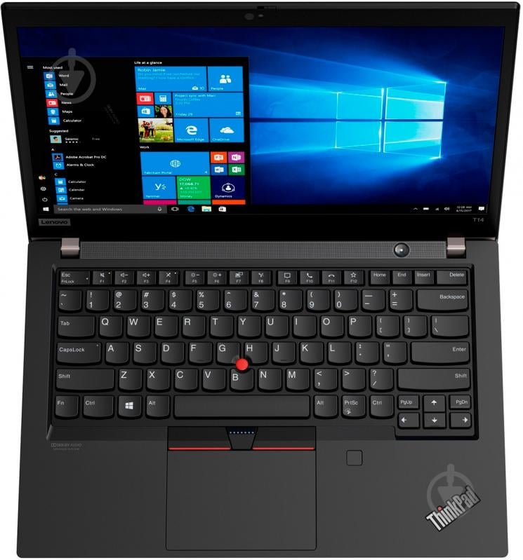 Ноутбук Lenovo ThinkPad T14 14 (20S00058RT) black - фото 5