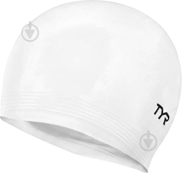 Шапочка для плавания Solid Latex Junior LCLJR/100 one size белый - фото 1