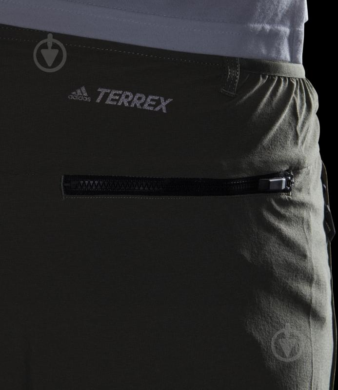 Брюки Adidas LiteFlex Pants FJ9359 р. 52 зеленый - фото 10