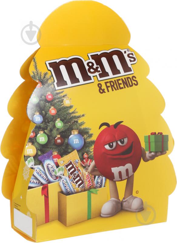 Драже M&M's & friends Newyeartree 126 г (4823053700248) - фото 1