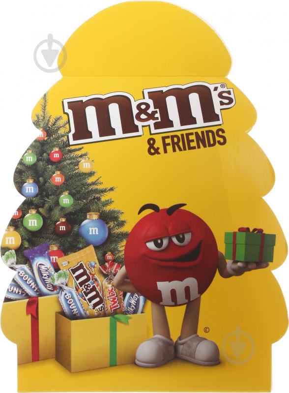 Драже M&M's & friends Newyeartree 126 г (4823053700248) - фото 2