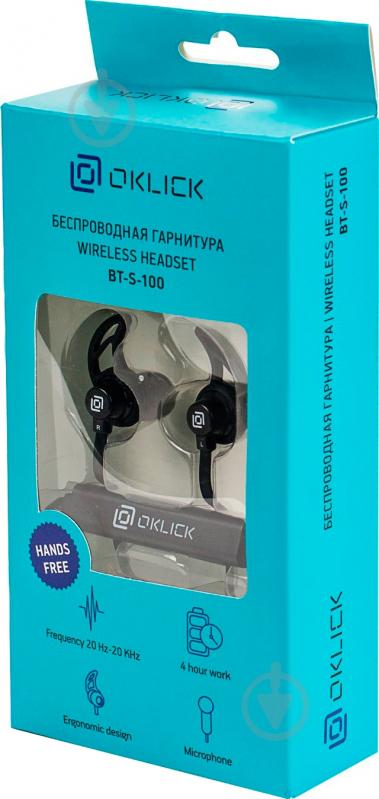 Наушники Oklick BT-S-100 black - фото 5
