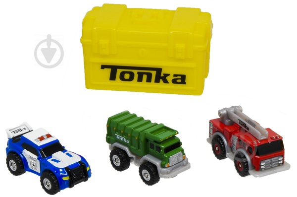 Игровой набор Tonka Городской транспорт микро металлический 6057 - фото 2