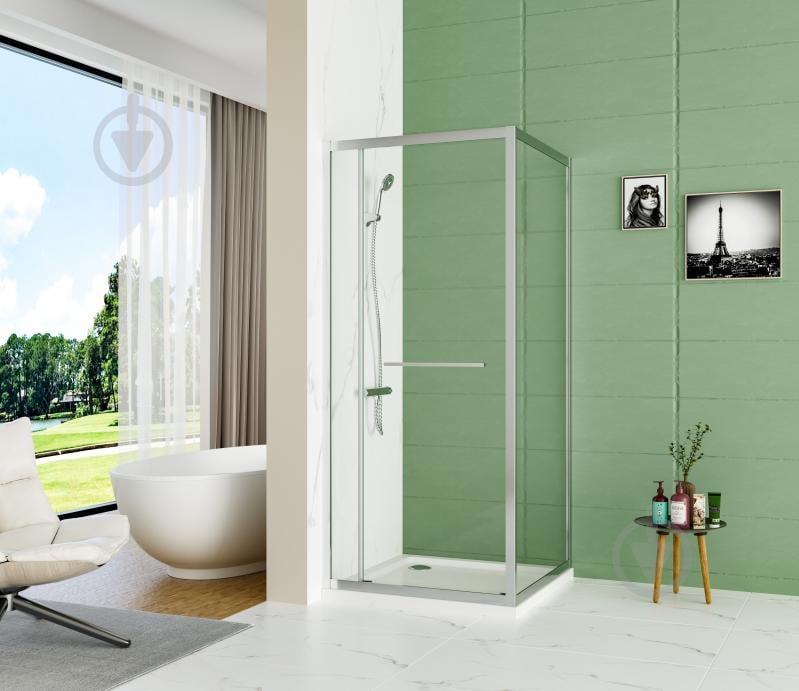 Душевая кабина Doosh DO-CA-13 90x90 Chrome - фото 2 Душевая кабина Doosh DO-CA-13 90x90 Chrome - фото 2