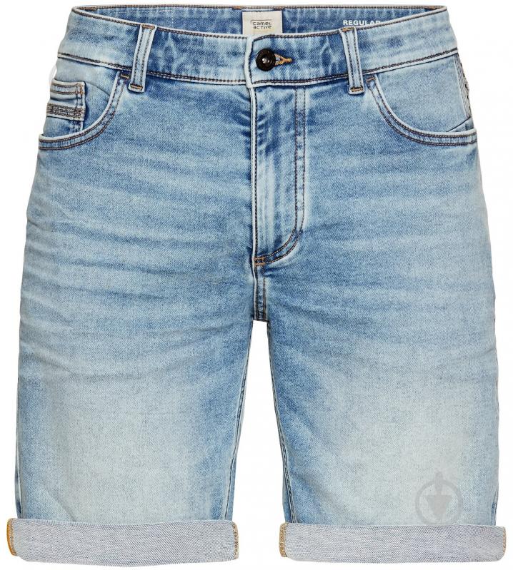 Шорты Camel Active Shorts 5-Pocket 498R02-5D15-41 р. 36 голубой - фото 1