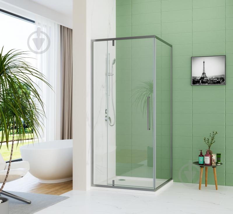 Душевая кабина Doosh DO-CA-14 90x90 Gun Gray - фото 2