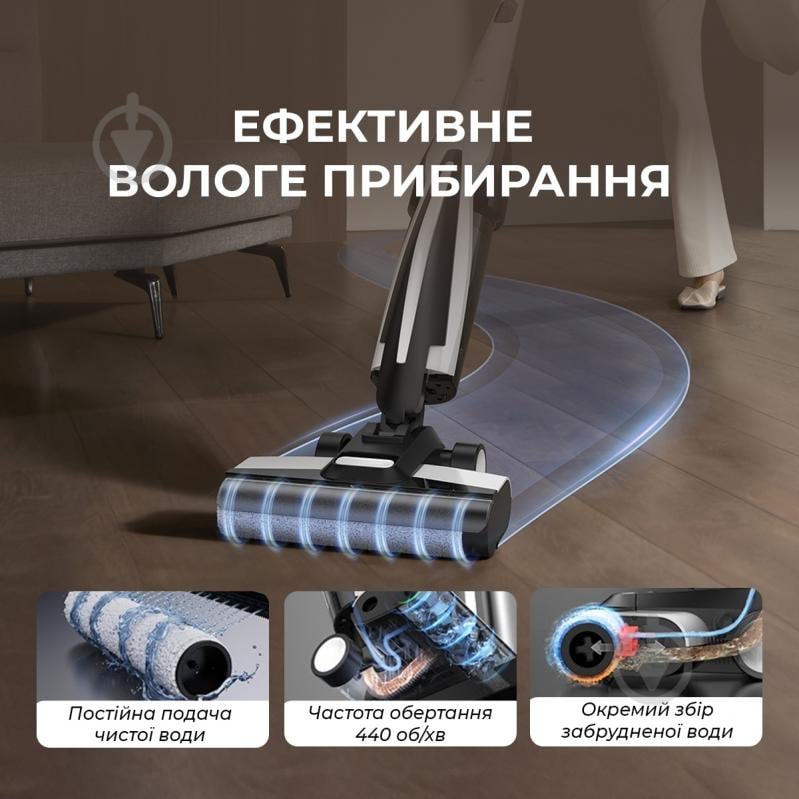 Пылесос аккумуляторный Deerma VX100 black - фото 4 Пылесос аккумуляторный Deerma VX100 black - фото 4