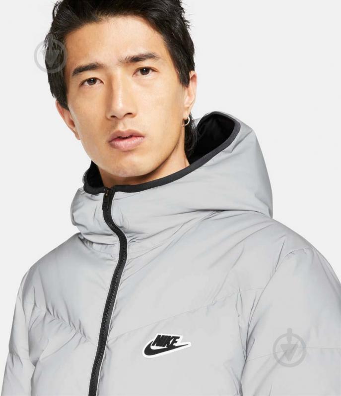 Пуховик чоловічий зимовий Nike NSW DWN FIL WR JKT REF SHLD CZ1492-010 р.M чорний - фото 6