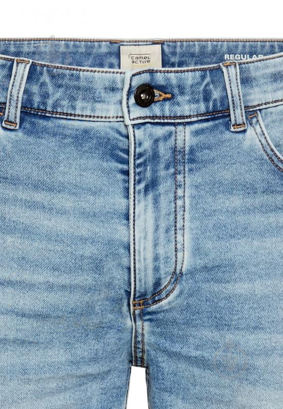 Шорти Camel Active Shorts 5-Pocket 498R02-5D15-41 р. 38 блакитний - фото 3 Шорти Camel Active Shorts 5-Pocket 498R02-5D15-41 р. 38 блакитний - фото 3