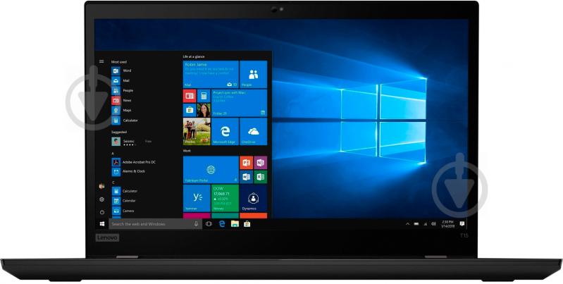 Ноутбук Lenovo ThinkPad T15 15,6 (20W40035RT) black - фото 3