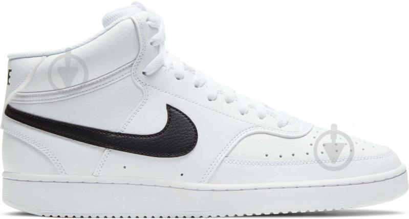 Кросівки чоловічі зимові Nike Court Vision Mid CD5466-101 р.45 білі - фото 1