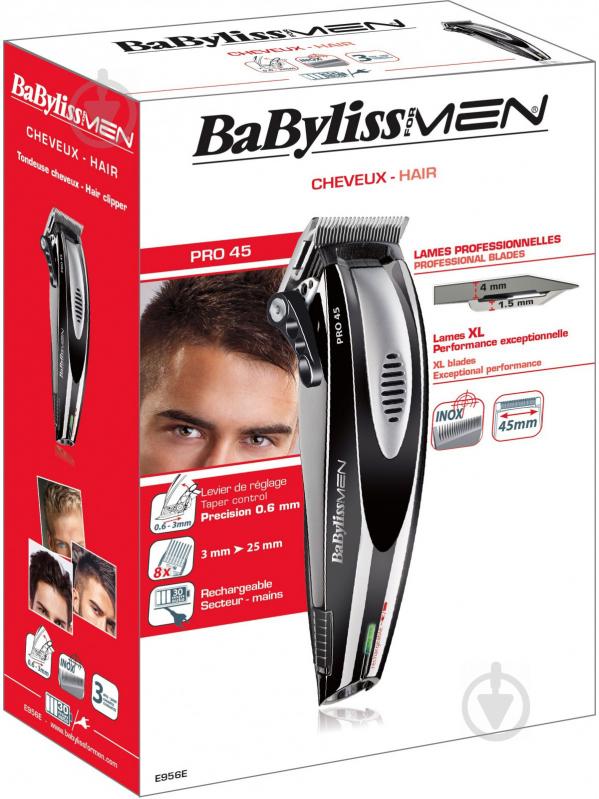 Машинка для підстригання BaByliss Е956E - фото 2