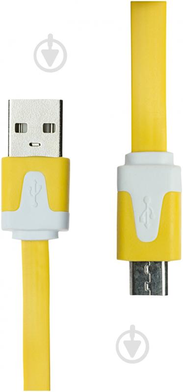 Кабель EXPERT power microUSB – USB 1 м (MU-1,0-F/YE) - фото 1 Кабель EXPERT power microUSB – USB 1 м (MU-1,0-F/YE) - фото 1
