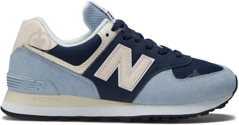 Кросівки жіночі New Balance WL574VJ2 р.39,5 сині - фото 1