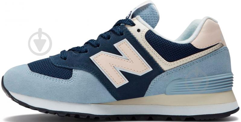 Кросівки жіночі New Balance WL574VJ2 р.39,5 сині - фото 2