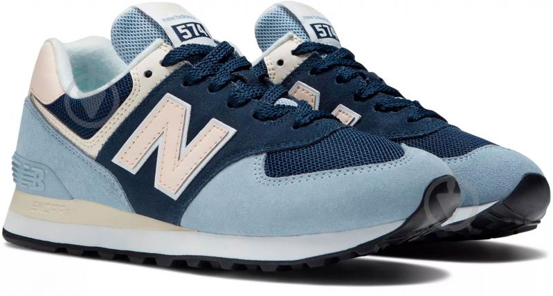 Кросівки жіночі New Balance WL574VJ2 р.39,5 сині - фото 4