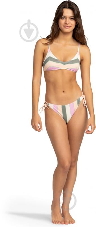 Плавки Roxy VISTA STRIPE TIE SIDE CHEEKY ERJX404845-GNY3 р.XS чорний - фото 4