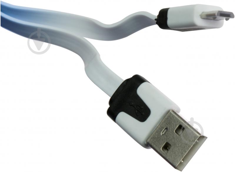 Кабель EXPERT power microUSB – USB 0.80 м белый (MU-1,8-F/WH) - фото 2