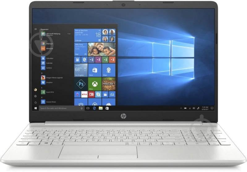Ноутбук HP 15-dw0007ur 15,6" (6PK04EA) silver - фото 3