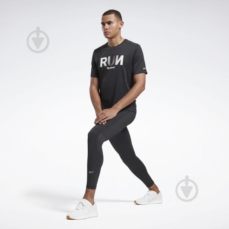 Футболка Reebok RE GRAPHIC TEE FK6476 р.L черный - фото 2