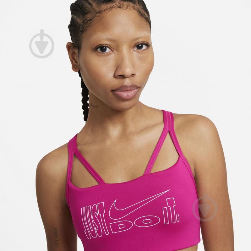 Бра Nike INDY ICONCLASH BRA SP21 CZ7192-615 р.XL розовый - фото 3