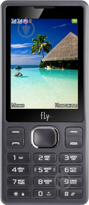 Мобильный телефон Fly FF282 black FF282 Black - фото 2