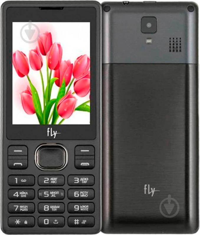 Мобильный телефон Fly FF282 black FF282 Black - фото 1