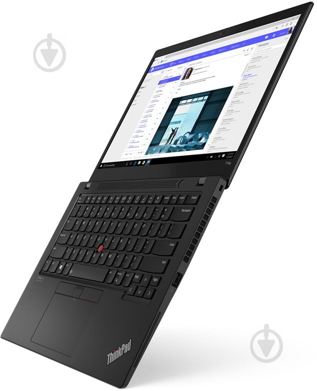 Ноутбук Lenovo ThinkPad T14s 14 (20WM004ERT) black - фото 11