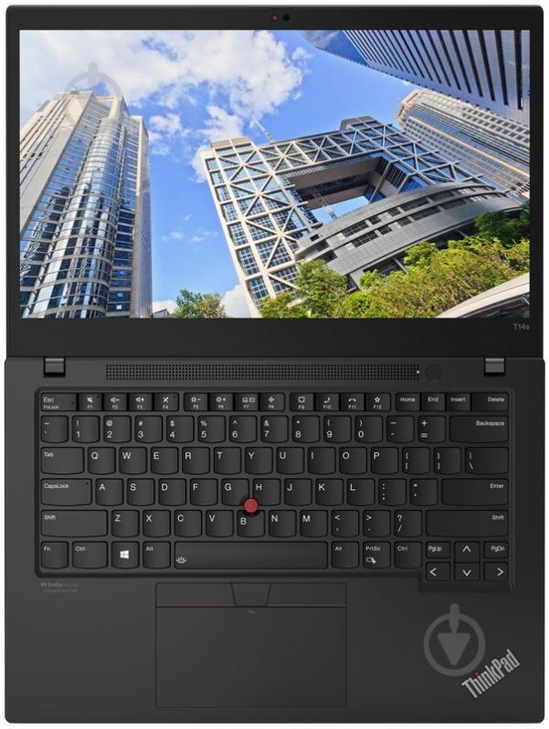 Ноутбук Lenovo ThinkPad T14s 14 (20WM004ERT) black - фото 9