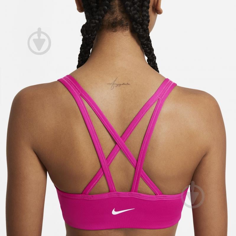 Бра Nike INDY ICONCLASH BRA SP21 CZ7192-615 р.XS рожевий - фото 4