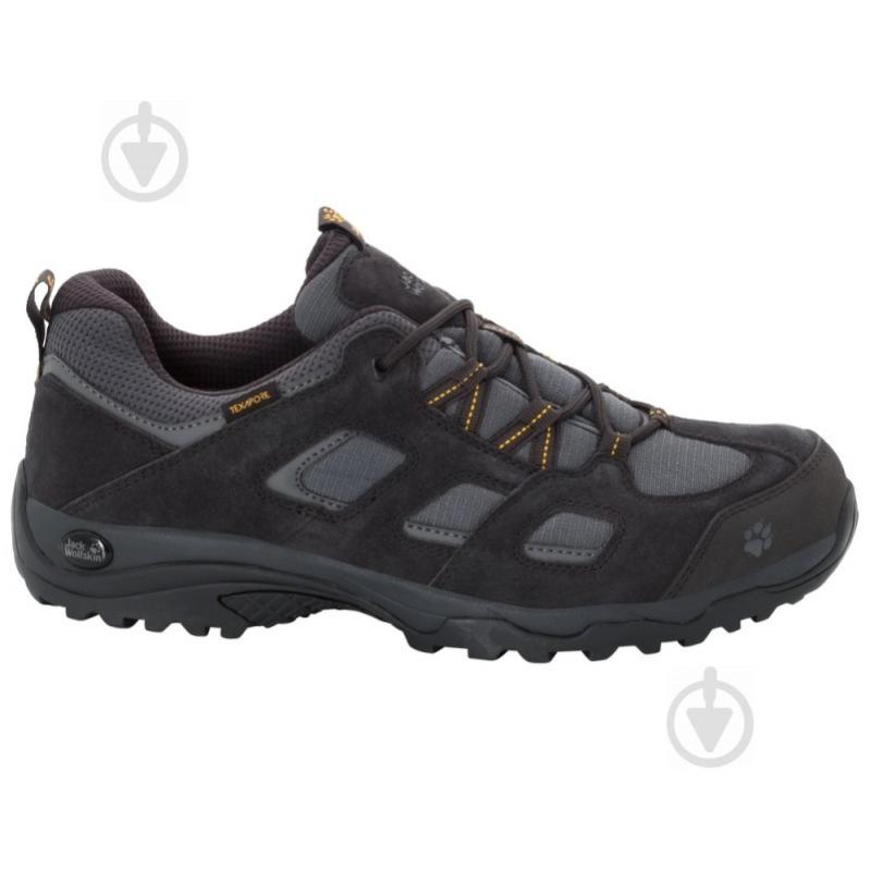 Кросівки чоловічі Jack Wolfskin VOJO HIKE 2 TEXAPORE LOW M 4032361-6350 р.43 темно-сірі - фото 3