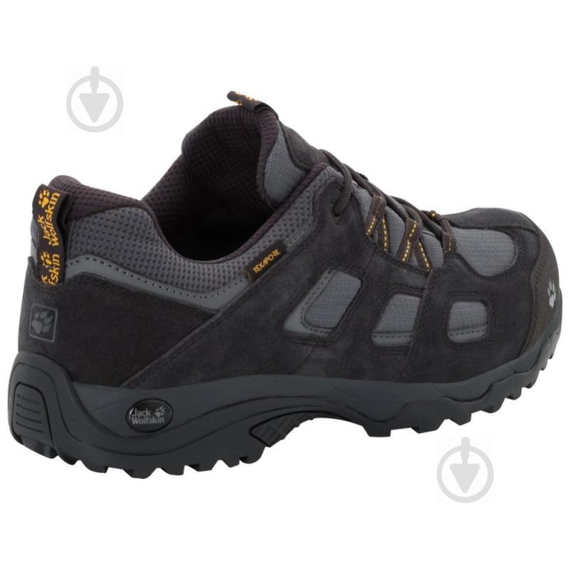 Кросівки чоловічі Jack Wolfskin VOJO HIKE 2 TEXAPORE LOW M 4032361-6350 р.43 темно-сірі - фото 6