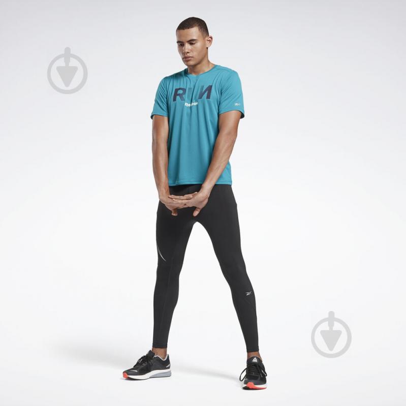 Футболка Reebok RE GRAPHIC TEE FK6477 р.L голубой - фото 2