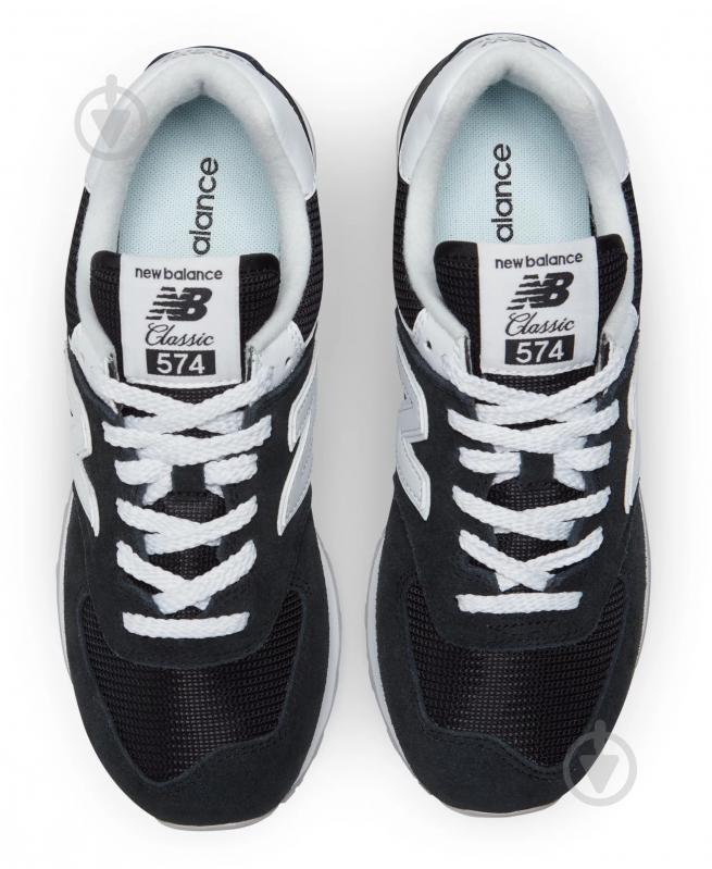 Кросівки жіночі New Balance Classic WL574FQ2 р.39,5 чорні - фото 3