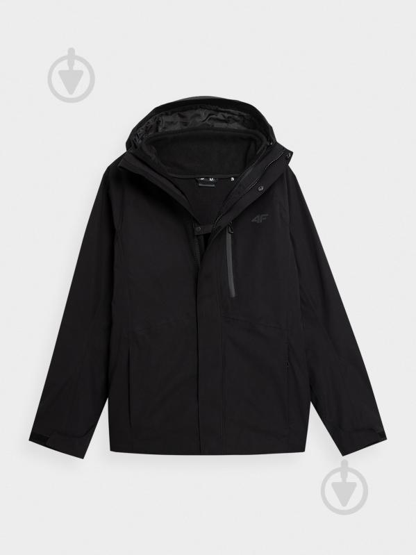 Куртка мужская весенняя 4F TECHNICAL JACKET M064 4FAW22TTJAM064-20S р.XL черная - фото 1