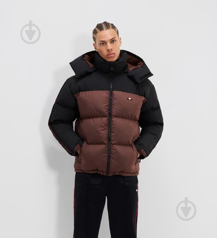 Пуховик мужской зимний Ellesse APPIANI 2 PADDED JACKET SHX21097-220 р.S коричневый - фото 1