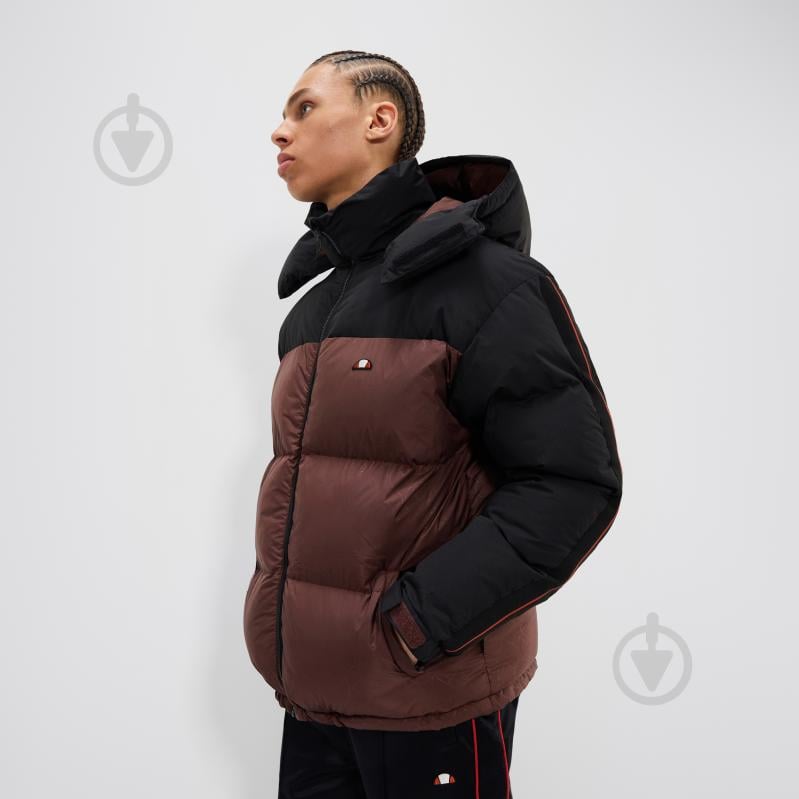 Пуховик мужской зимний Ellesse APPIANI 2 PADDED JACKET SHX21097-220 р.S коричневый - фото 2