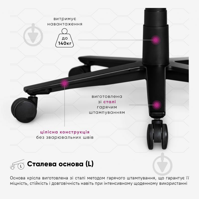 Кресло игровое Cyberlux Hermes Fabric золотой/черный - фото 15