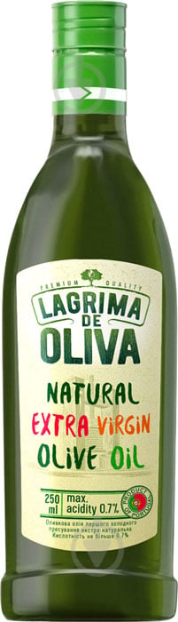 Олія Lagrima del Sol оливкова Lagrima de Oliva Natural Extra Virgin 250 мл - фото 1