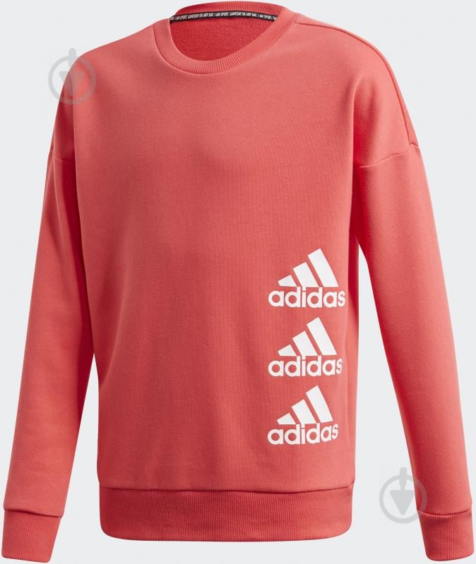 Світшот Adidas JG MH CREW FL1799 рожевий - фото 1