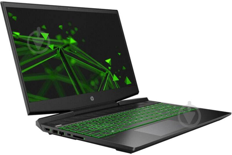 Ноутбук HP Pavilion 15 Gaming 15,6" (7QB02EA) black - фото 1