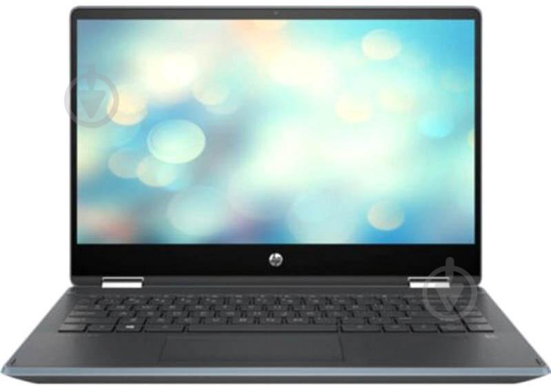 Ноутбук HP Pavilion x360 14" (7DS78EA) blue - фото 1