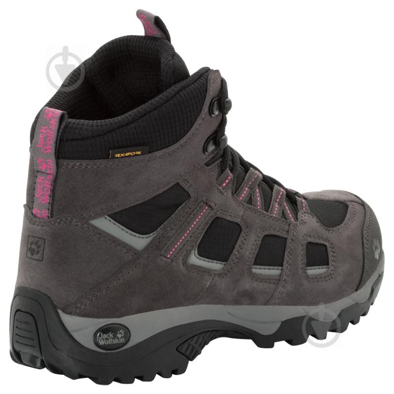 Ботинки Jack Wolfskin VOJO HIKE 2 TEXAPORE MID W 4032381-6059 р.39,5 серый - фото 6